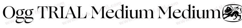 Ogg TRIAL Medium Medium字体转换